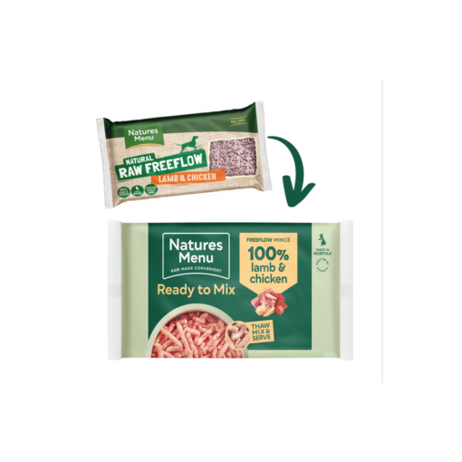 Natures Menu Raw Freeflow 100% Lamb & Chicken 2kg (Frozen) - Image 3