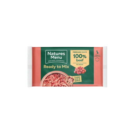 Natures Menu Raw Freeflow Beef 2kg (Frozen)