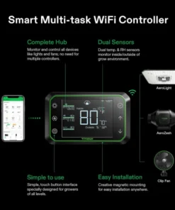 Alternative view of VIVOSUN GrowHub Controller E42A