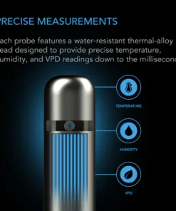 Alternative view of AC Infinity Climate Sensor for Controller AI+, Precise VPD, Temperature, and Humidity Readings, 24 ft