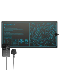 AC Infinity SUNCORE H3, Seedling Heat Mat with Heat Controller, IP-67 Waterproof, 10" x 20.75"