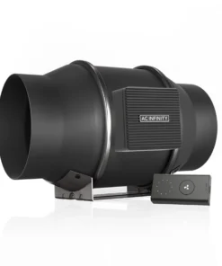 AC Infinity Cloudline Pro S6 inline Duct Fan With Speed Controller