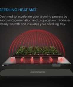 Alternative view of AC Infinity SUNCORE H5, Seedling Heat Mat with Heat Controller, IP-67 Waterproof, 20" x 20.75"