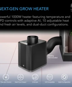 Alternative view of AC Infinity THERMOFORGE T7, Plant Heater 1000W with AI-Powered VPD Temp Controllerh