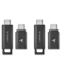 AC Infinity UIS 1-to-1 Transmitter & Receiver, Wirelessly Connects UIS Devices and Controllers, 2-Pack