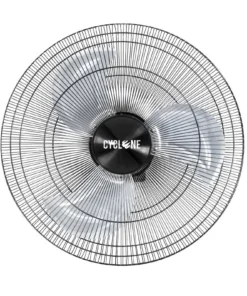 Alternative view of CYCLONE 18″ Heavy Duty Oscillating Metal Wall Fan 3 Speed