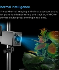 Alternative view of AC Infinity SPECTRON 7, AI-Powered Grow Camera 4K with Thermal Imaging and Under-Canopy Vision