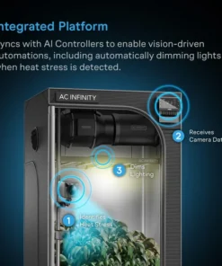 AC Infinity SPECTRON 7, AI-Powered Grow Camera 4K with Thermal Imaging and Under-Canopy Vision - Image 6